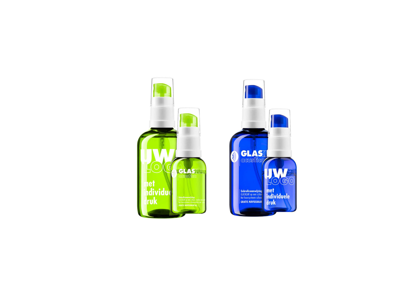 Hoorspray navulstation - Glasklar