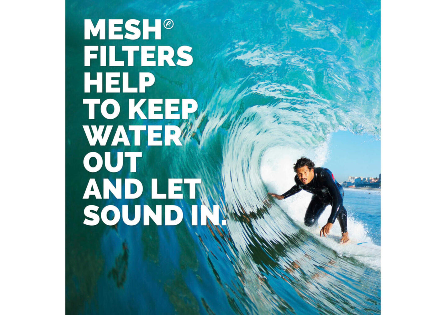Gehoorbescherming Eco Swim/Surf