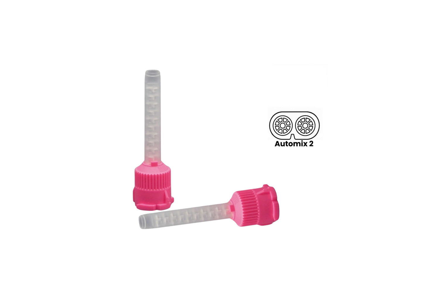Mixcanules Tmixer roze kort - Detax