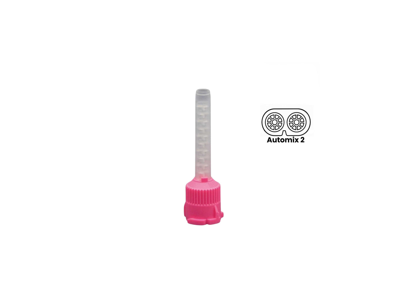 Mixcanules Tmixer roze kort - Detax