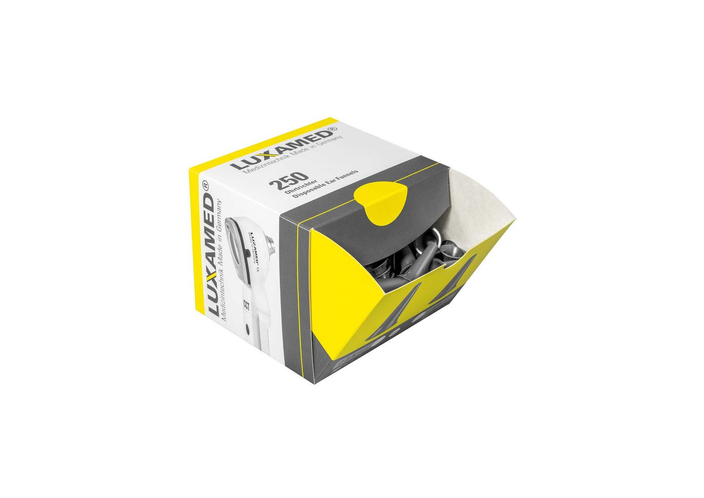 Trechters 4.0 mm - 250 stuks - Luxamed