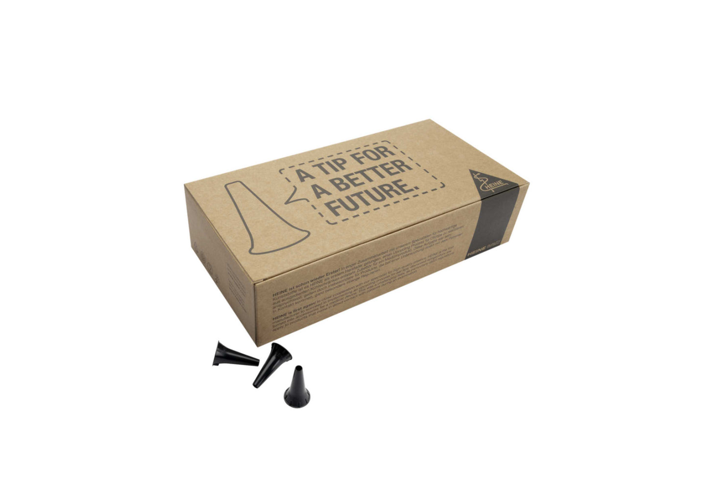 Trechters 4.0 mm - 1000 stuks - Heine