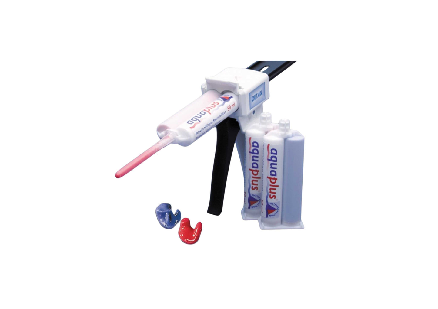 AquaPlus blauw en rood - Detax
